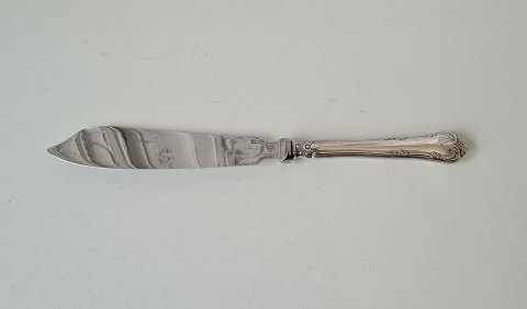 Manor cake knife in silver and steel 23 cm.