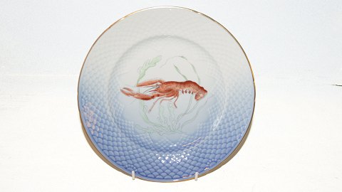 Bing & Grondahl Seagull frame with gold edge, Fishing plates with fishing motifs 
no. 5 Lobster
SOLD