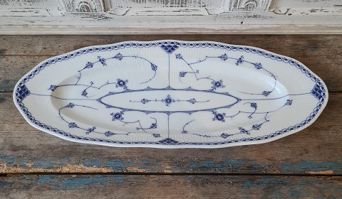 Royal Copenhagen Blue Fluted half-lace fish dish year 1850-1898