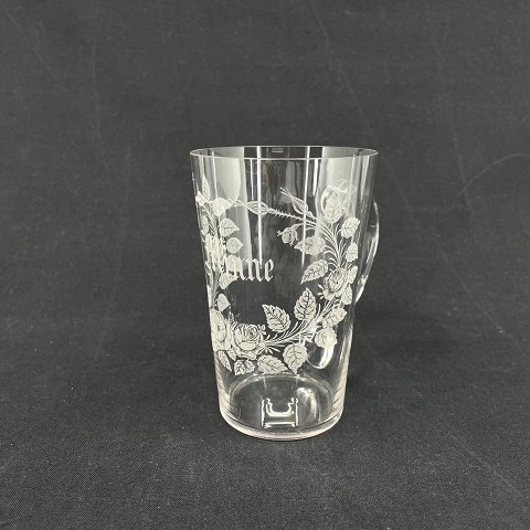 Beer mug from Fyens Glasværk