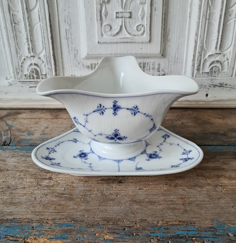 Royal Copenhagen Blue Fluted triangular sauce bowl No. 203