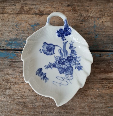 Royal Copenhagen Blue Flower leaf-shaped dish no. 1597