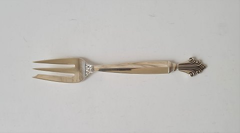 Georg Jensen Dronning kagegaffel 14,3 cm.