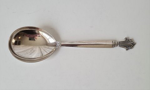 Georg Jensen Acantus serving spoon 20.5 cm.