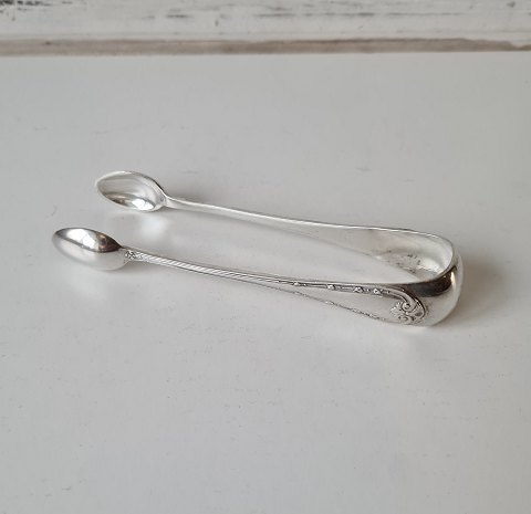 A.Dragsted sugar tongs in silver from 1918