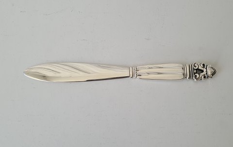 Georg Jensen Konge brevkniv i sterlingsølv 20 cm.