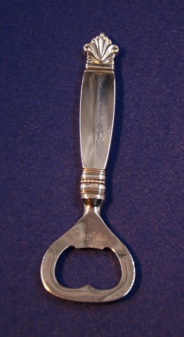 Königin Georg Jensen dänisch Sterling Silberbesteck, Flaschenöffner oder 
Bieröffner 12cm