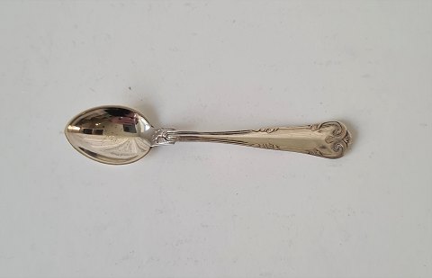 Herregård salt spoon in silver