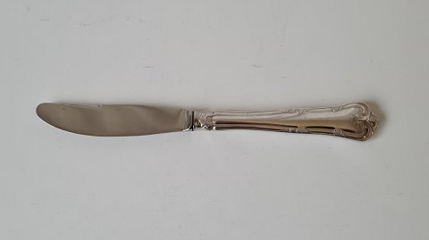 Herregård dinner knife in silver and steel 20.5 cm.