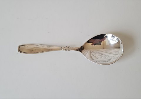 Rex serving spoon in silver 21 cm.