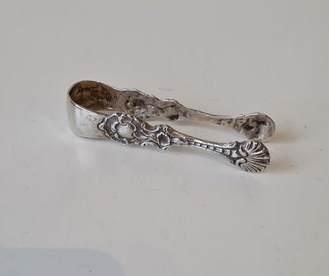 Small sugar tongs in silver