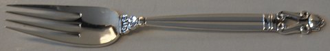 #Konge / Acorn Dinner Fork
Produced by Georg Jensen. # 2
Produced 1933-1944
Length 19.8 cm.
SOLD