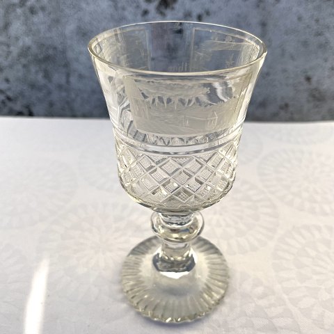 Older Souvenir Glasses
Sanded and engraved
German
* 500 DKK