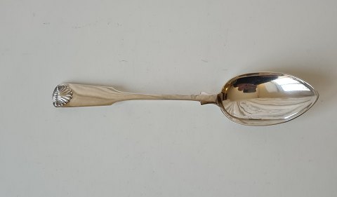 Mussel dinner spoon in silver from 1920