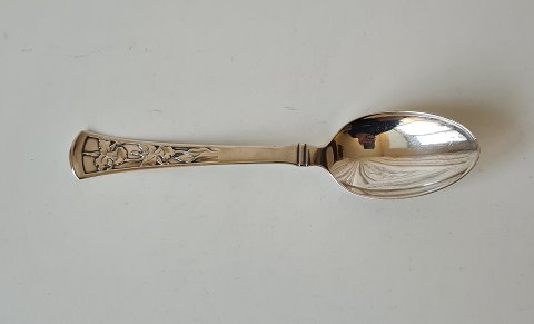 Orchid dinner spoon in silver 19.5 cm.