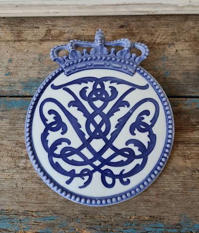 Royal Copenhagen Memorial Plate - King Frederik VIII