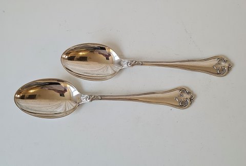 Saxon dinner spoon in silver 20.5 cm.