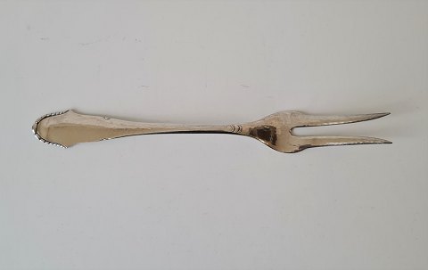 Christiansborg serving fork in silver from 1931