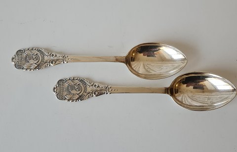 Allotment garden connected to Denmark silver spoons from 1935