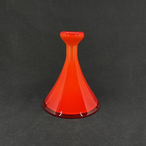 Rød Carnaby vase med tydeligt overfang
