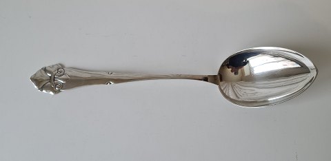 French lily potage spoon in silver from 1924 - 37 cm.