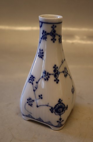 453-1 Gammel Miniature Vase 10 cm Kongelig Dansk Porcelæn Musselmalet 
