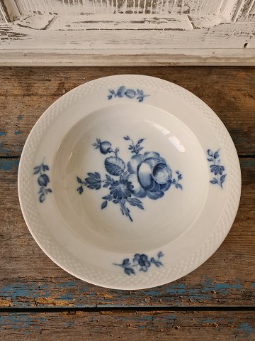 Royal Copenhagen Antik Blue Flower soup plate 23.5 cm.