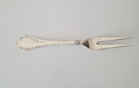 Bernstorff serving fork in silver from 1957