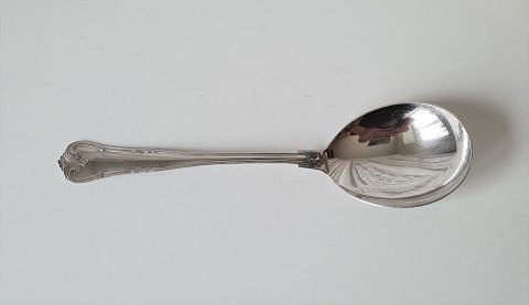 Herregård large serving spoon in silver 25 cm.