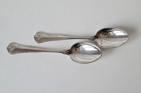 Herregård dessert spoon in silver 17.8 cm.