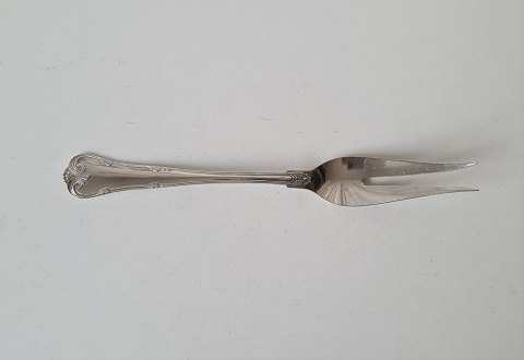 Herregård serving fork in silver 20 cm.