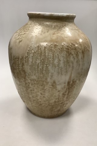 Large Royal Copenhagen Crystalline Vase by Valdemar Engelhardt No. K831