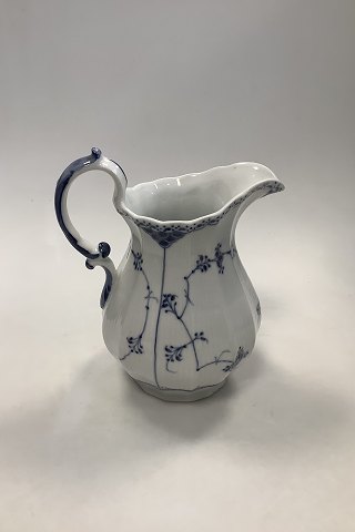 Royal Copenhagen Blue Fluted Half Lace Pitcher No 667