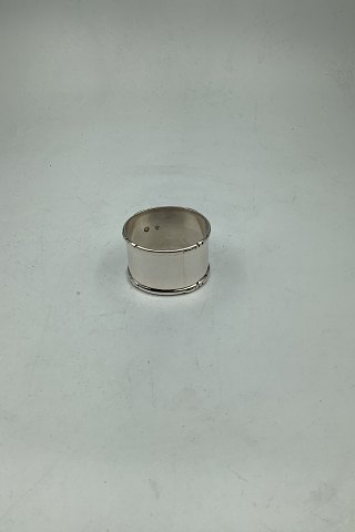 Danish Silver Naplin Ring with Rim decoration