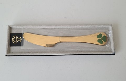 Georg Jensen Year knife in gilded silver 1979