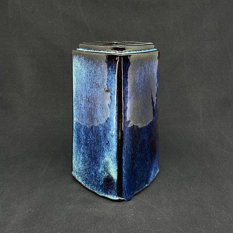 Blå Stogo vase fra 1960