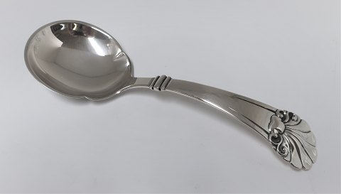 Cohr. Silberbesteck (830). Servierlöffel. Länge 21 cm. Produziert 1935.