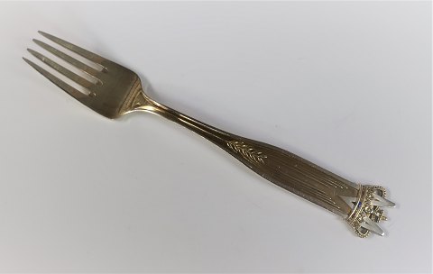 Michelsen. Memorial fork 1958. Princess Margrethe