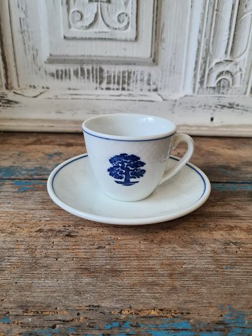 B&G Egetræ Hotelporcelæn kaffekop no. 1022