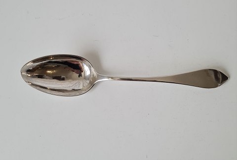 18th century empire spoon in silver by Poul Jensen Theilgaard 1764-1820