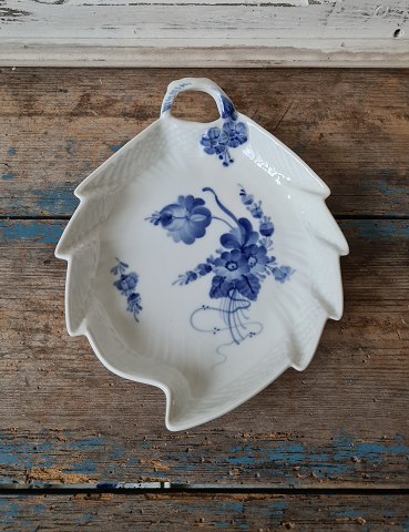 Royal Copenhagen Blue Flower leaf-shaped dish no. 1599