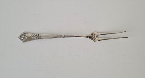 Copenhagen Porcelain No. 8 silver cold cut fork from 1918