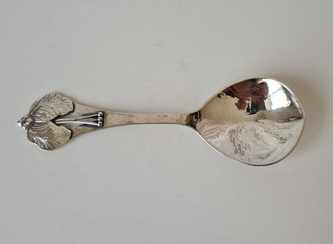 Hand made serving spoon in silver from 1939