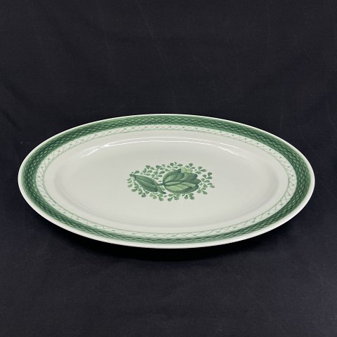 Green Tranquebar oval dish