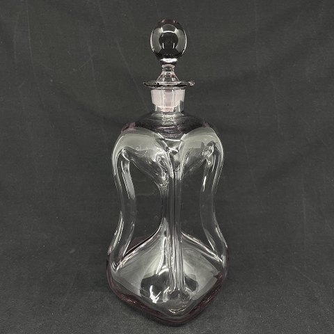 Manganese kluk flask from Holmegaard
