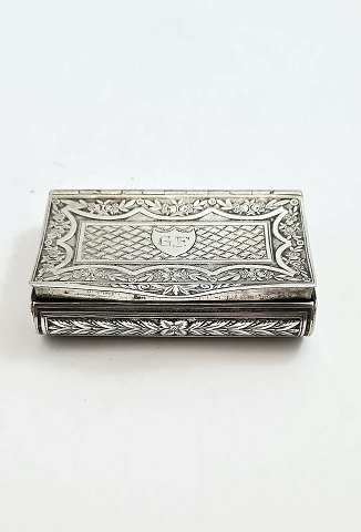 Österreichs Silberdose. Länge 8,2cm. Breite 5,4cm. Produziert 1813.