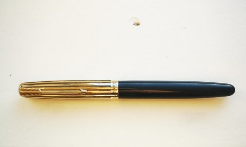 Blue Parker fountain pen