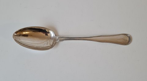 Double fluted silver spoon - Christian Erhardt Obbekjer 1835-73 - Ribe