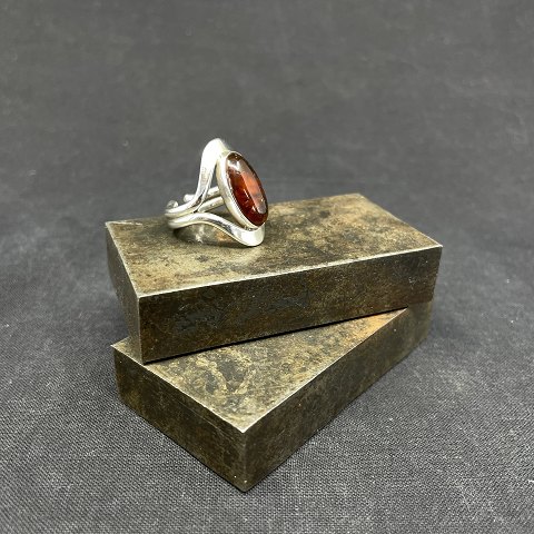 Amber ring by N. E. From