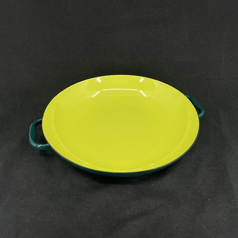 Green Krenit pan from the 1950s